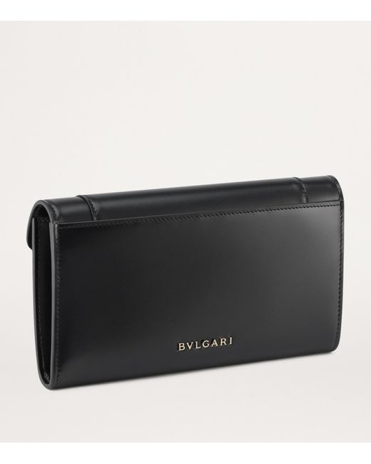 BVLGARI Black Long Serpenti Forever Wallet