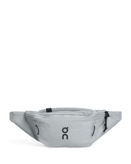 On Shoes Gray Waist Pack 2L Lite Belt Bag