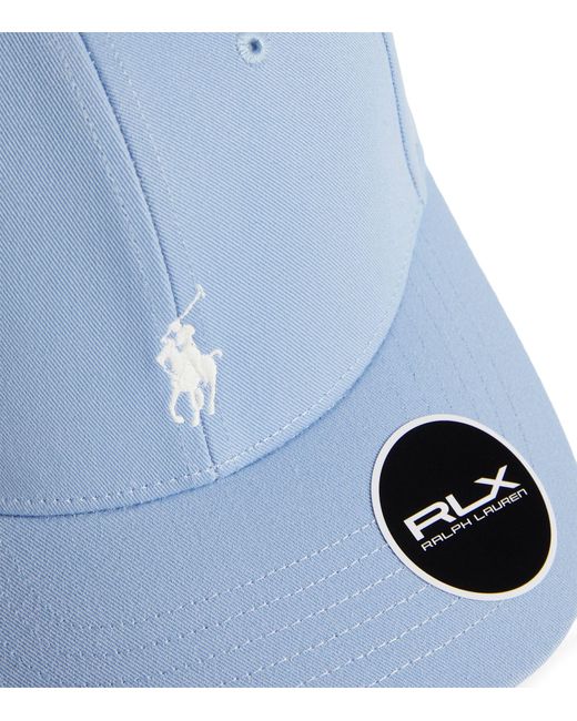 RLX Ralph Lauren Blue Polo Pony Sports Cap for men