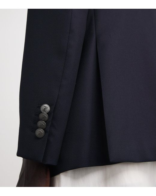 Pal Zileri Blue Wool Blazer for men