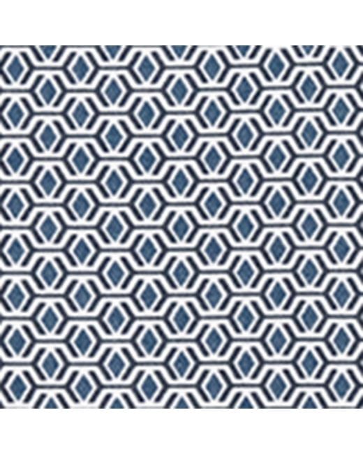 Eton of Sweden Blue Signature Twill Geometric Shirt for men