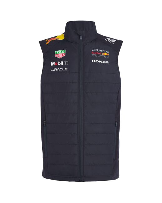 Castore Blue X Oracle Bull Racing Hybrid Gilet for men
