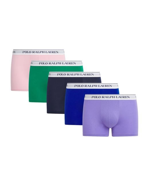Polo Ralph Lauren Multicolor Stretch-Cotton Classic Trunks for men