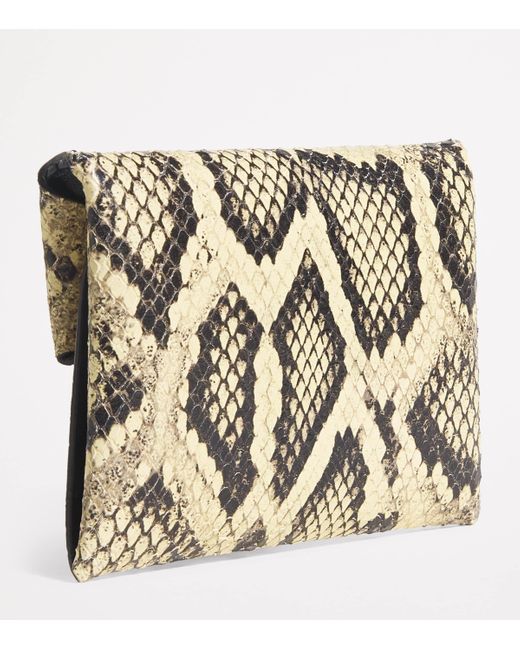 Jil Sander Natural Mini Leather Folded Cross-Body Bag
