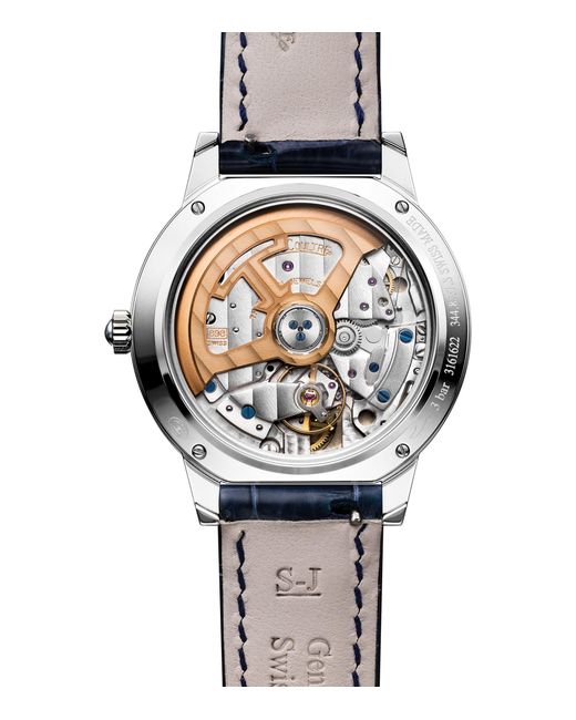 Jaeger-lecoultre Blue Medium Stainless Steel And Diamond Rendez-Vous Night & Day Watch