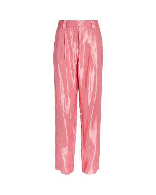 Aje. Pink Gracious Tailored Trousers
