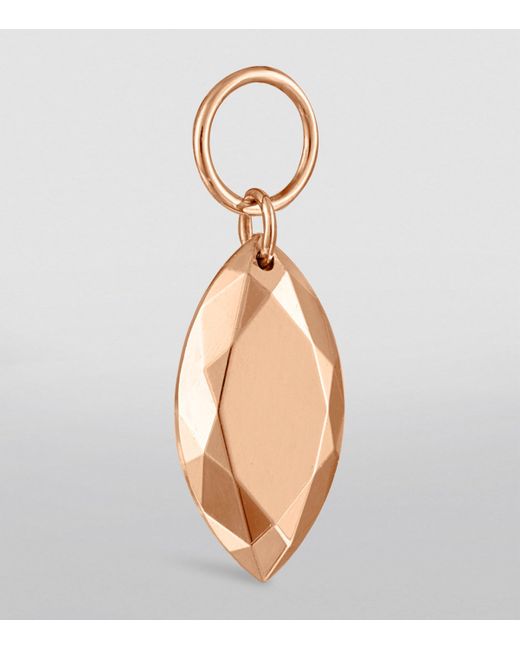 Maria Tash Natural Faceted Marquise Charm