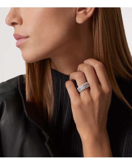 Cartier Metallic Double Clash De Ring