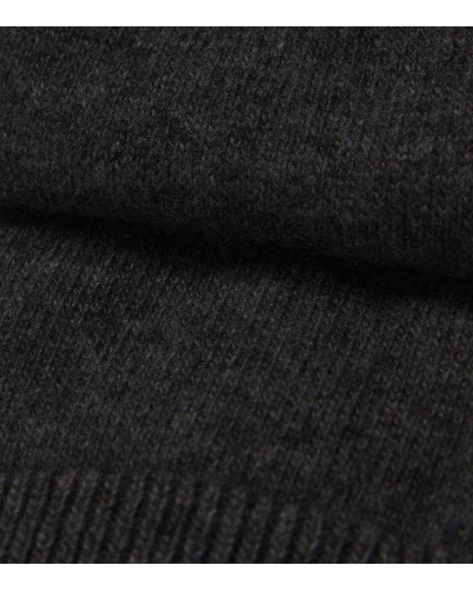 Falke Black Wool-Blend Cosy Socks