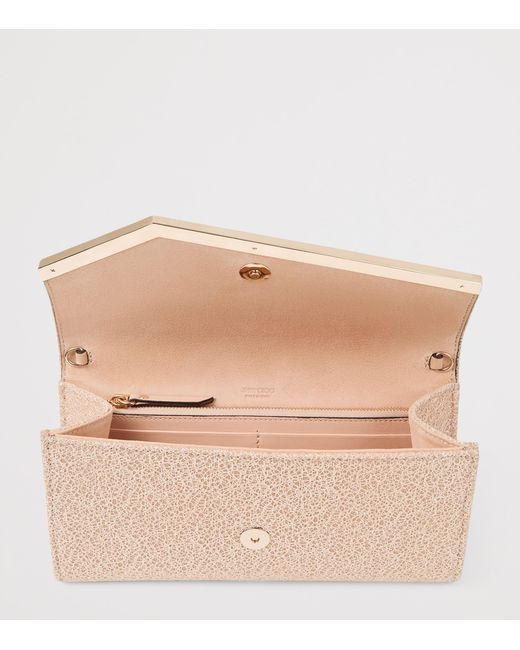 Jimmy Choo Natural Emmie Clutch Bag