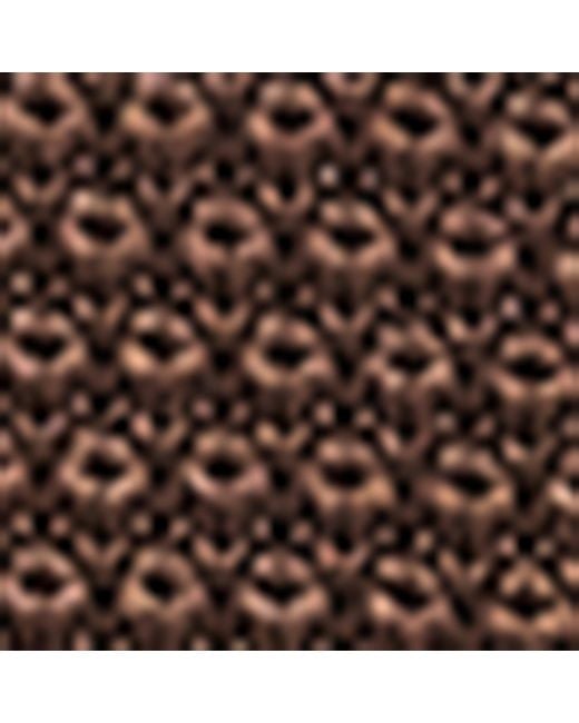 Corneliani Brown Silk Knitted Tie for men