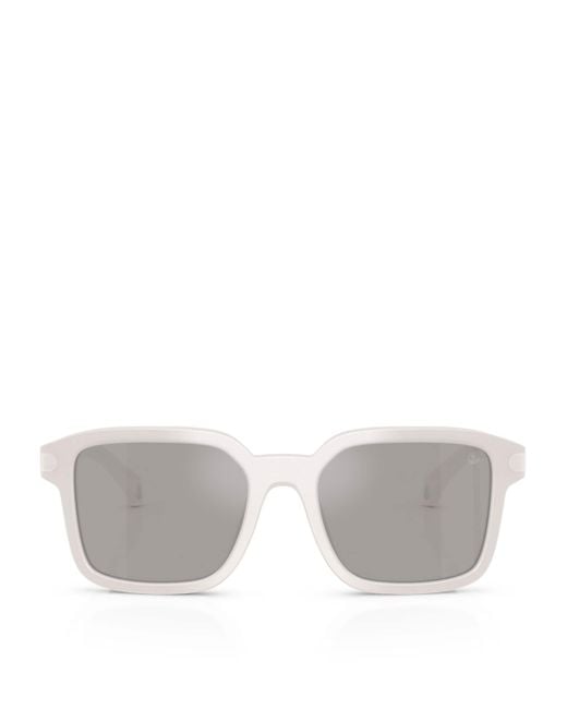 Moncler Gray Acetate Quaderna Me6006 Sunglasses