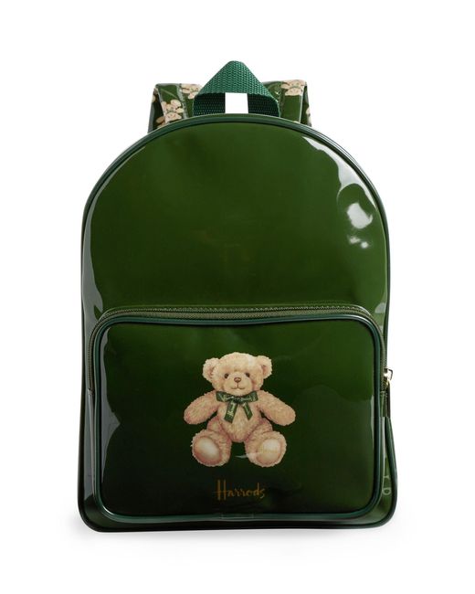 Harrods Green Jacob Bear Backpack