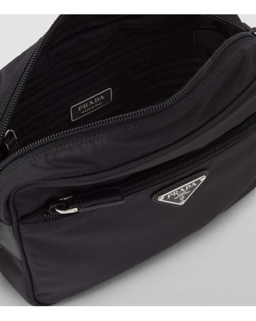 Prada Black Re-Nylon Nylon Shoulder Bag