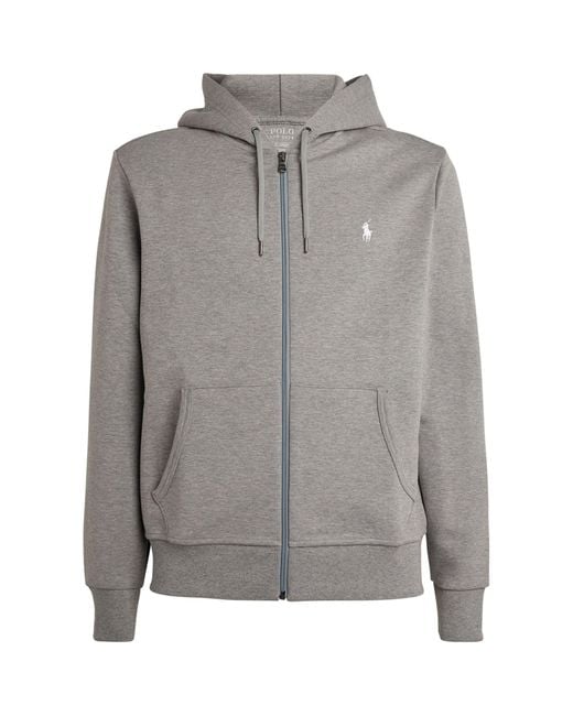 Polo Ralph Lauren Gray Zip-up Hoodie for men