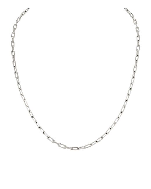 Cartier Metallic Small Santos De Chain Necklace