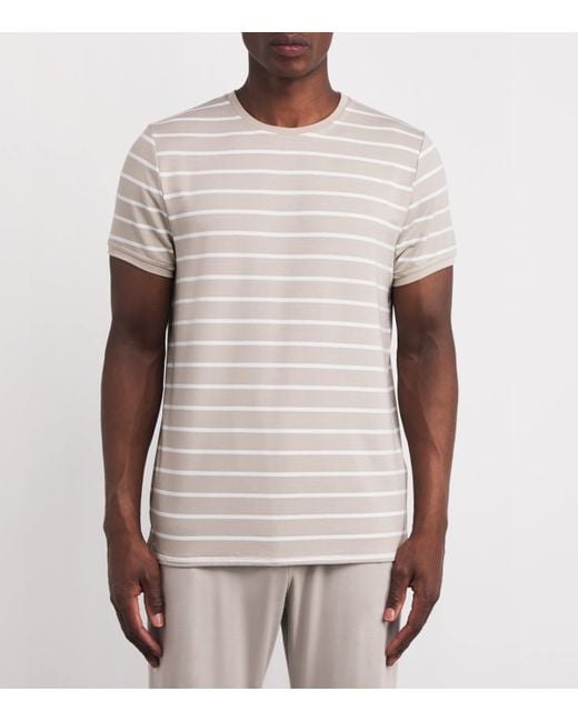 Homebody White Stretch-Modal Marlow T-Shirt for men