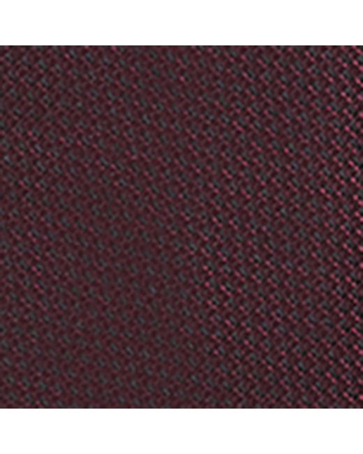 Isaia Purple Silk Seven-Fold Tie for men