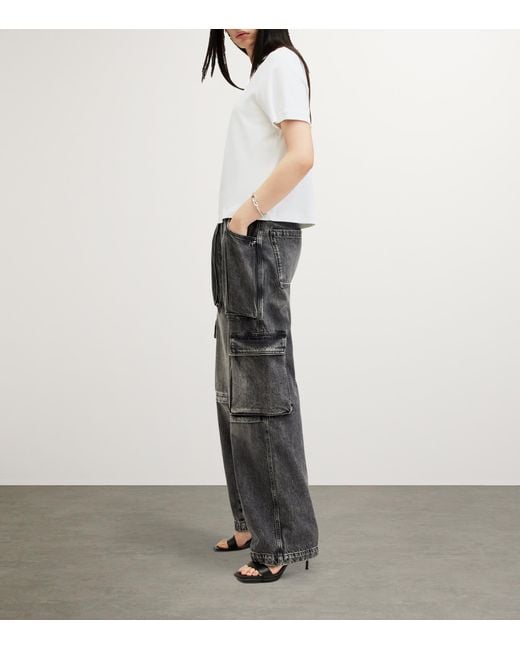 AllSaints White Organic Cotton Lisa T-Shirt