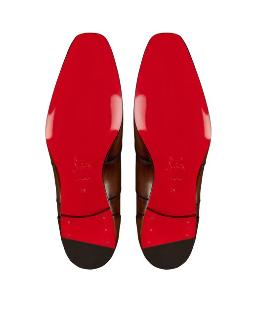 Christian Louboutin Brown Greggo Oxford Shoes for men