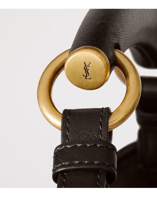 Saint Laurent Black Medium Mombasa Shoulder Bag