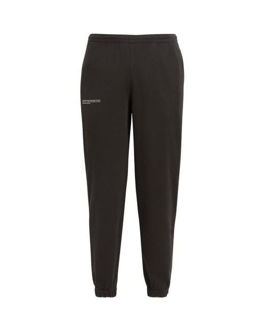 PANGAIA Black Organic Cotton 365 Sweatpants