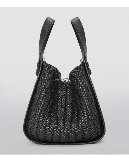 Loewe Black Leather Hammock Top-Handle Bag