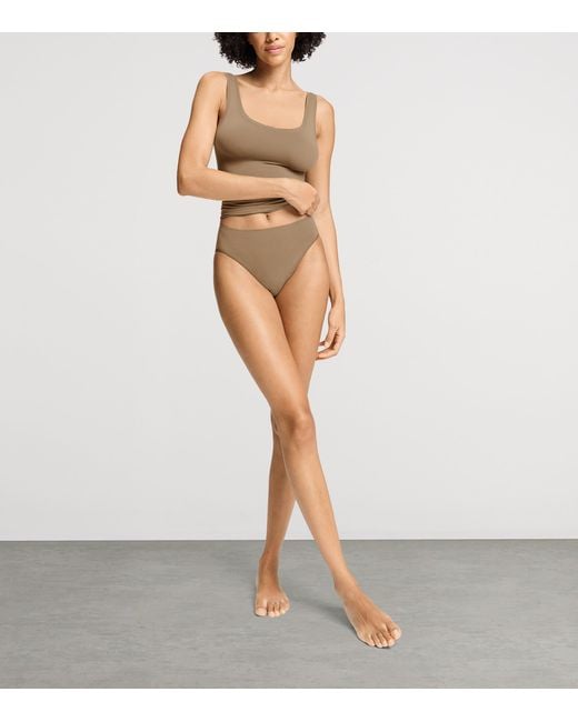 Hanro Brown Touch Feeling Tank Top