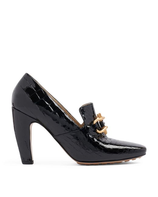 Bottega Leather Mostra Pumps 90 in Black Lyst