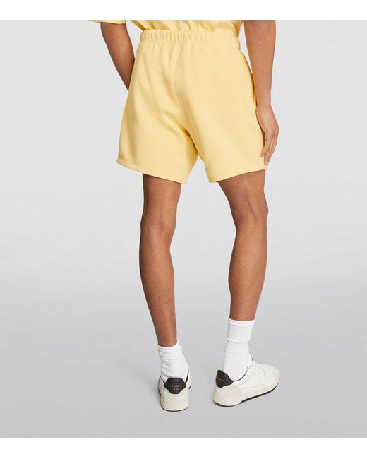 Fear Of God Yellow Cotton-blend Sweat Shorts for men