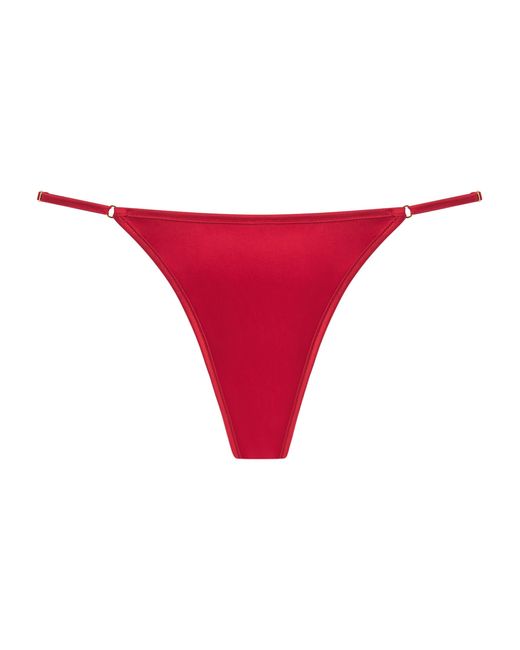 Kiki de Montparnasse Red Lace Orchid Briefs