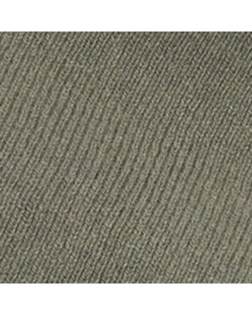 Le Bonnet Green Lambswool Classic Scarf for men