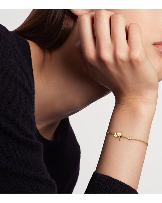 Chanel Metallic And Diamond Extrait De N°5 Bracelet