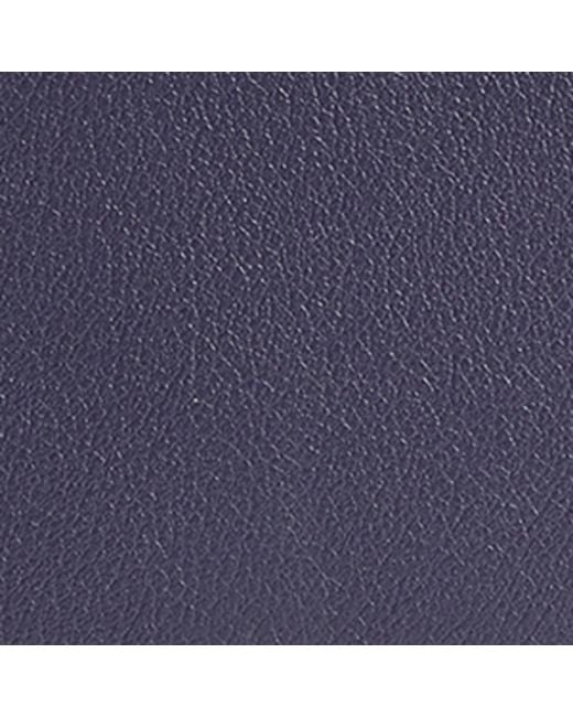 Ettinger Blue Leather Capra Travel Pouch