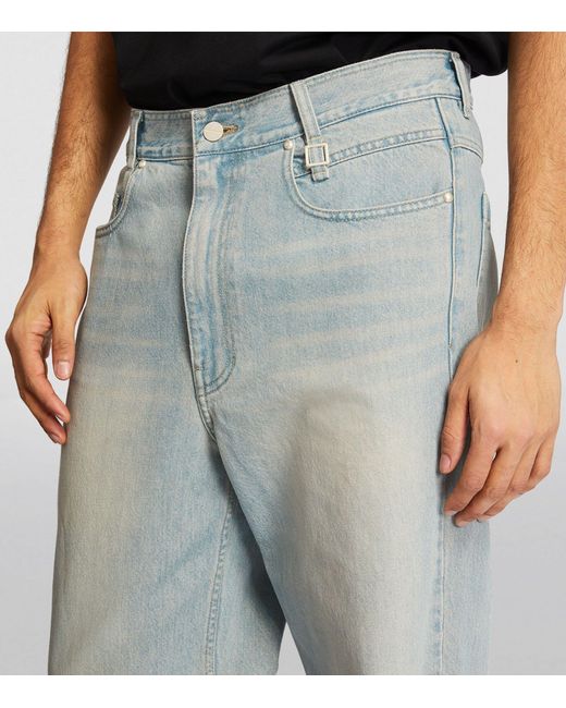 Wooyoungmi Blue Relaxed Jeans for men