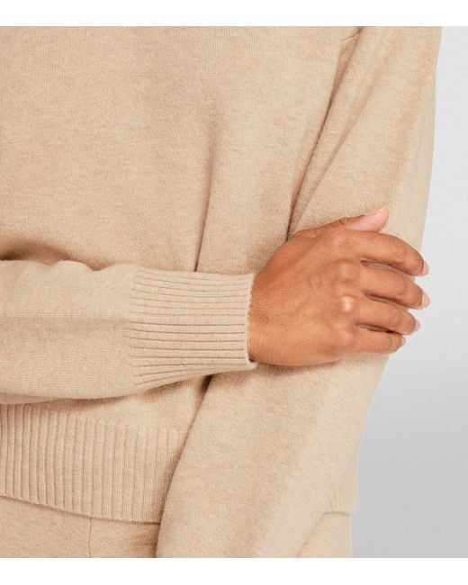 Yves Salomon Natural Merino Wool Sweater