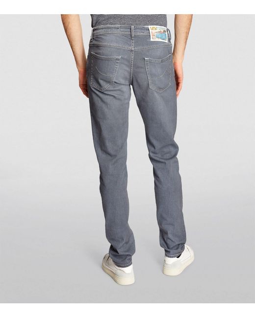 Jacob Cohen Blue Nick Slim Jeans for men