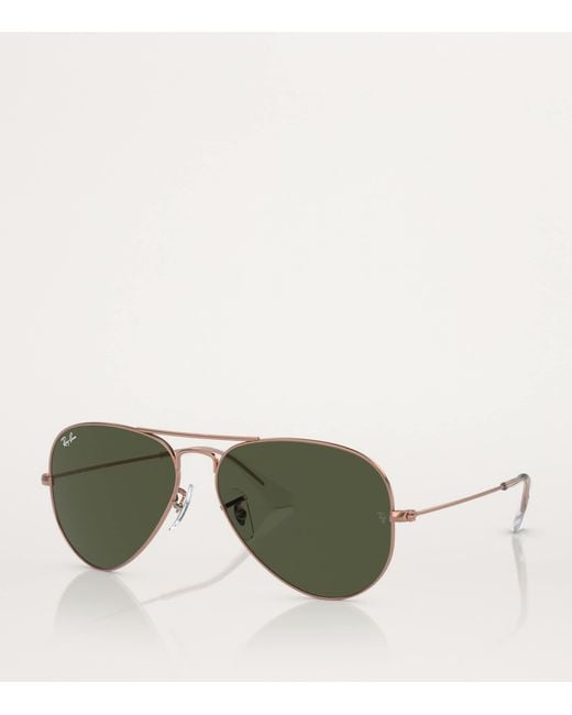 Ray-Ban Green Metal 0Rb3025 Sunglasses