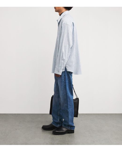 Studio Nicholson Blue Riso Straight Jeans for men