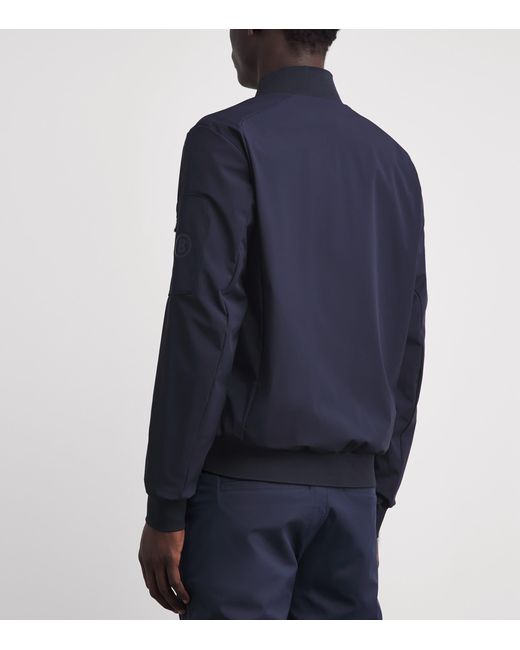 Bogner Blue Down Aarin Hybrid Jacket for men