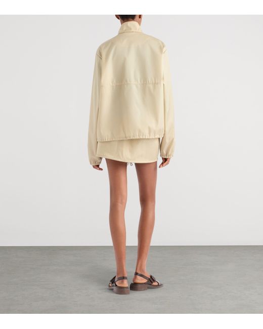 Prada Natural Re-Nylon Blouson Jacket