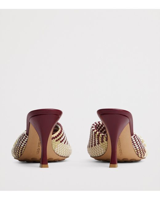 Bottega Veneta Brown Leather Intrecciato Blink Mules 80