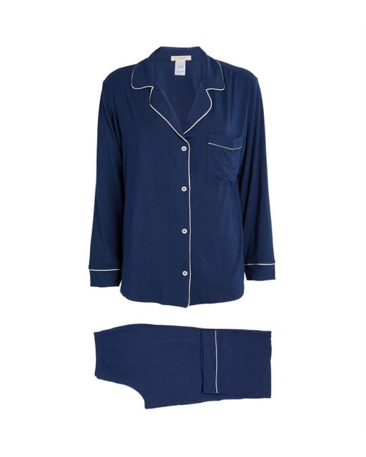 Eberjey Blue Gisele Pyjama Set