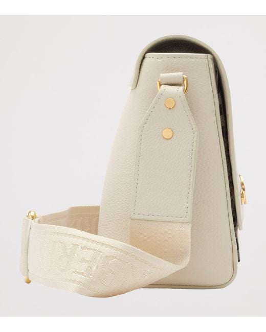 Burberry Natural Leather Note Cross-Body Bag