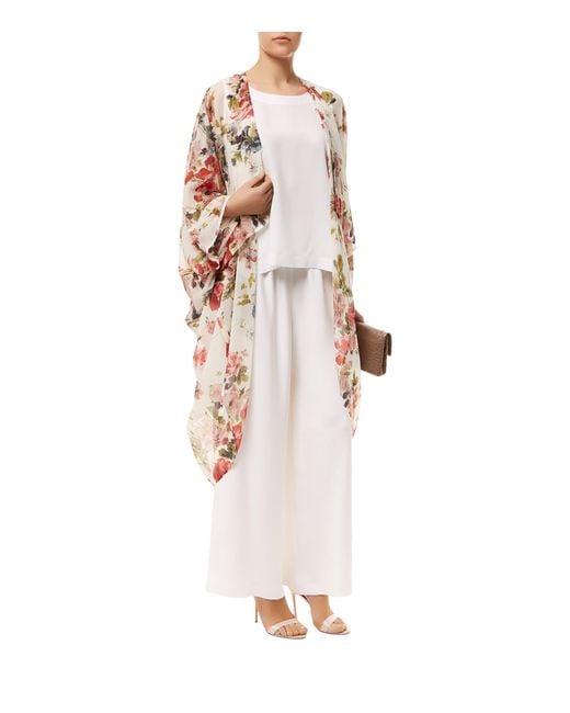 Eskandar White Silk Shell Top