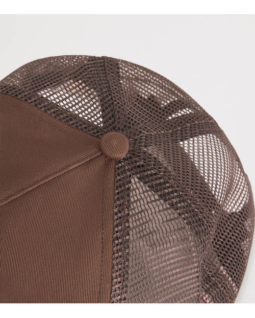 CHERRY LA Brown Cherry Tires Trucker Cap for men