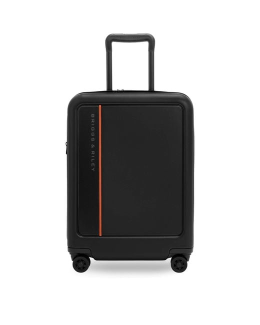 Briggs & Riley Black Zdx Hard Expandable Spinner Suitcase