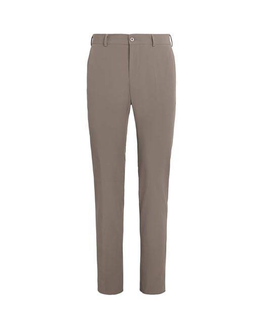 Pal Zileri Gray Active Trousers for men