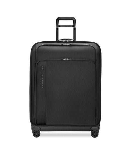 Briggs & Riley Black Large Zdx Expandable Spinner Suitcase