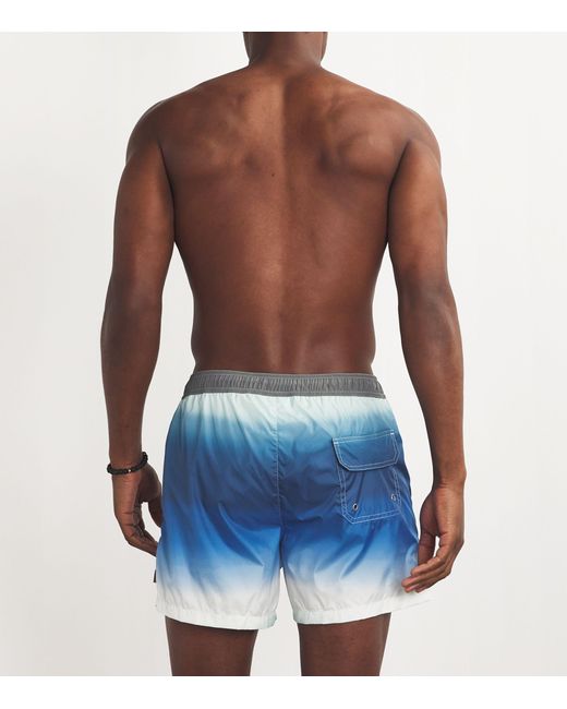 Missoni Blue Dégradé Print Swim Shorts for men